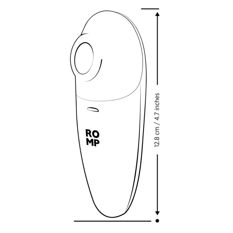 ROMP - SWITCH X STIMULATEUR CLITORIAL 6 NIVEAUX ORANGE – Image 11