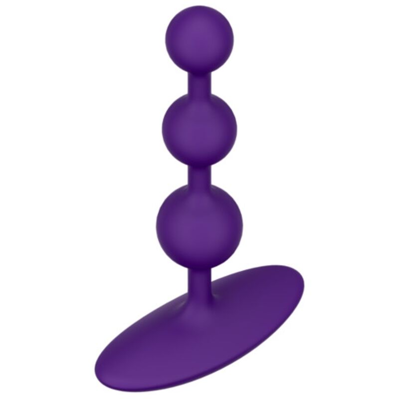 ROMP - AMP CONTAS ANAL DE SILICONE FLEXÍVEIS ROXAS 12,5 CM ROXAS - Image 3