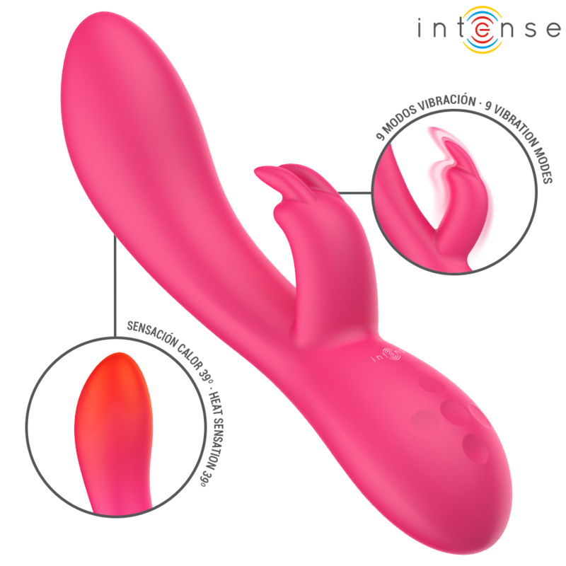 INTENSE - STIMULATEUR TAMMY RABBIT CHAUFFANT – Image 4