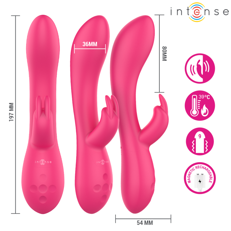 INTENSE - STIMULATEUR TAMMY RABBIT CHAUFFANT – Image 7