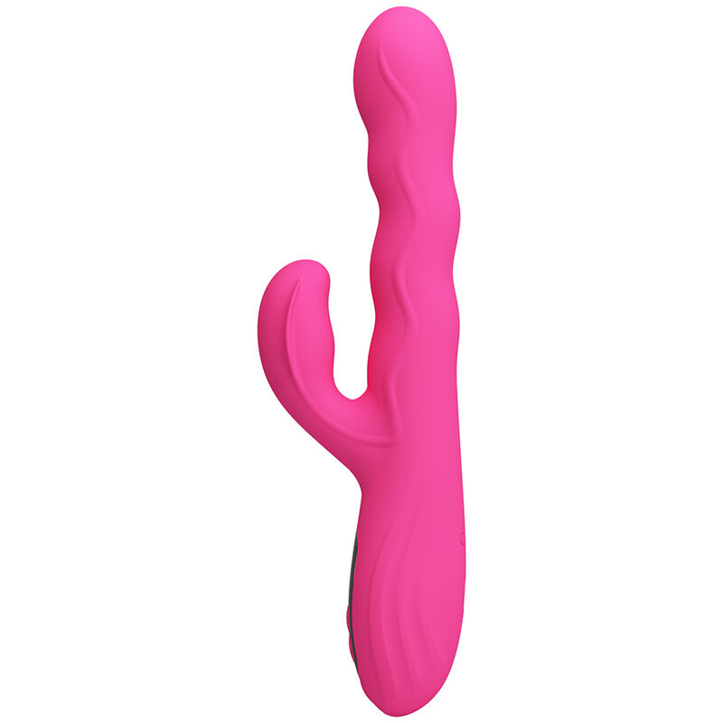 PRETTY LOVE - VIBRATEUR LAPIN MULTIFONCTION WINTERS AVEC AFFICHAGE LED ROSE – Image 3