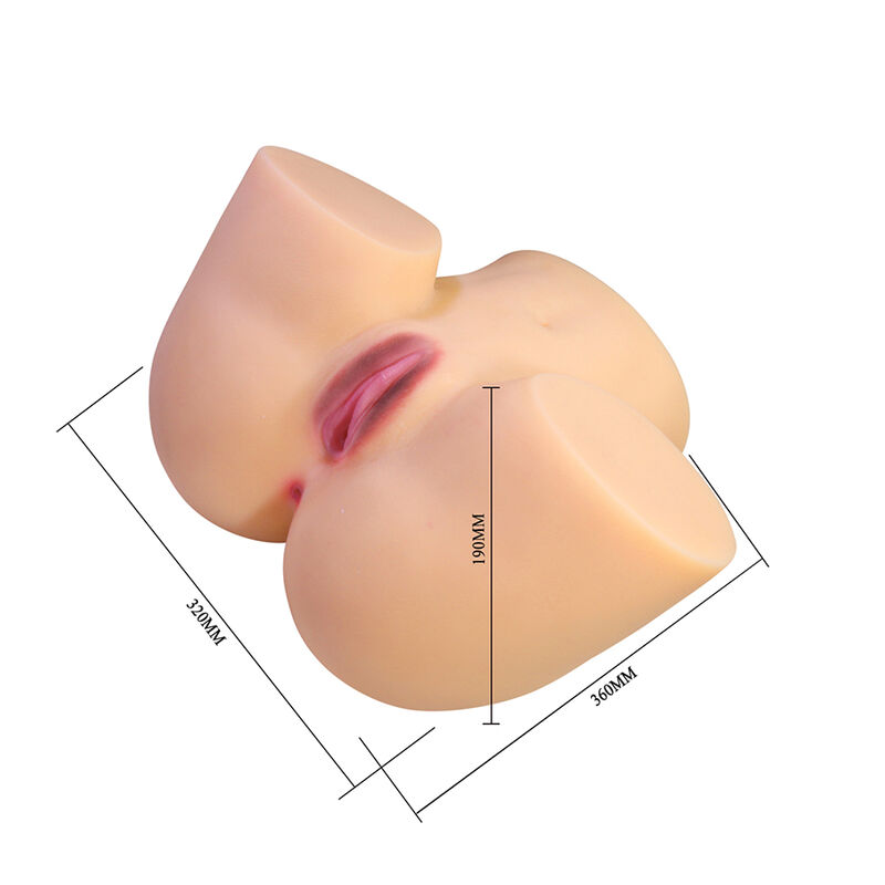 CRAZY BULL - LIORA XXL MASTURBADOR VAGINAL E ANAL DUPLO - Image 4