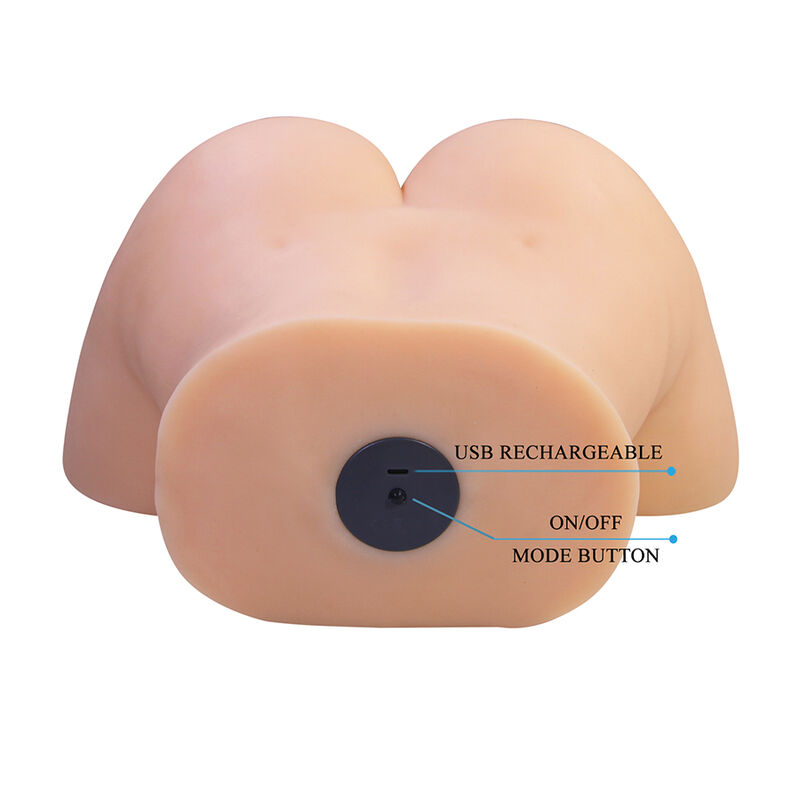 CRAZY BULL - LIORA XXL MASTURBADOR VAGINAL E ANAL DUPLO - Image 6