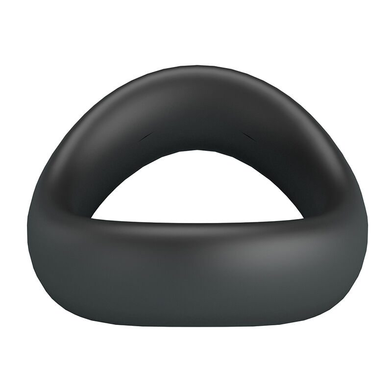 CRAZY BULL - VALEN ANILLO PARA PENE ERGONÓMICO SILICONA NEGRO - Imagen 8