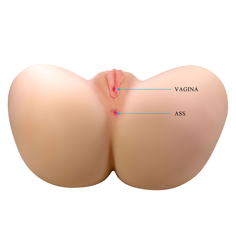 CRAZY BULL - VIVIAN DOUBLE MASTURBATEUR VIBRANT VAGINAL ET ANAL FLESH – Image 8