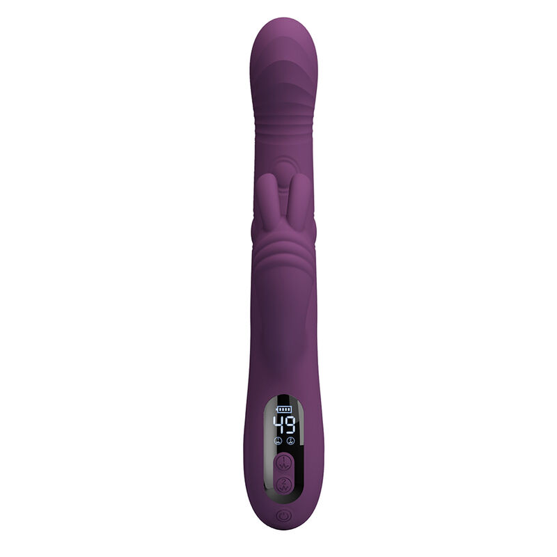 PRETTY LOVE - DEE VIBRATEUR LAPIN MULTIFONCTION OSCILLANT ET À PERCUSSION VIOLET – Image 9