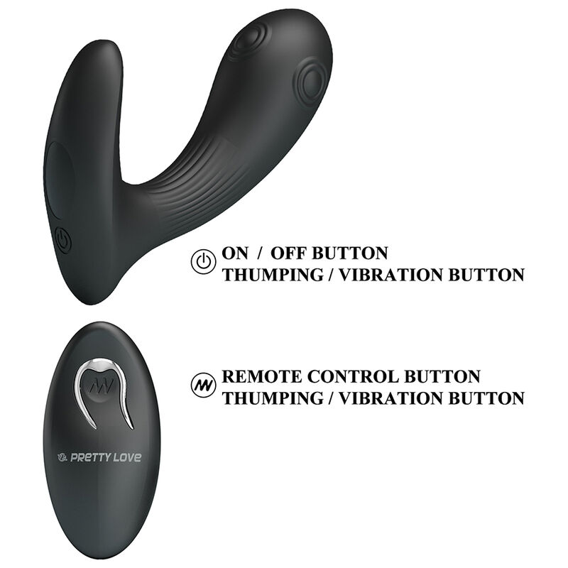 PRETTY LOVE - MIRABELLE VIBRADOR PROSTÁTICO CON CONTROL REMOTO - Imagen 6