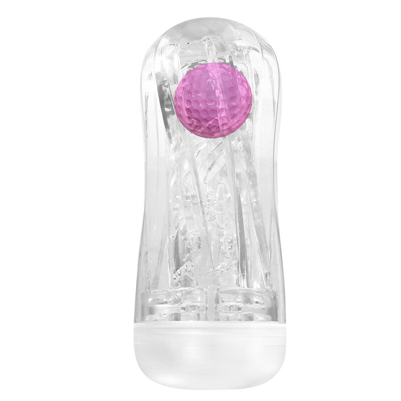 PRETTY LOVE - COPO DE MASTURBAÇÃO TEXTURIZADO 360º TRANSPARENTE - Image 3