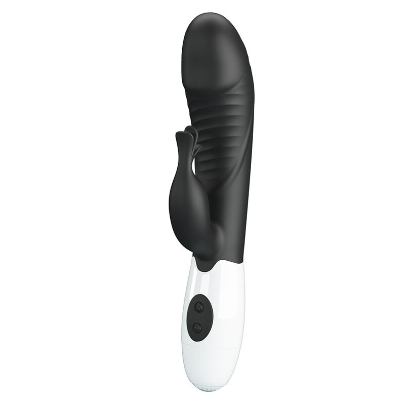PRETTY LOVE - RASMUSSEN VIBRADOR RABBIT 30 FUNCIONES NEGRO - Imagen 2