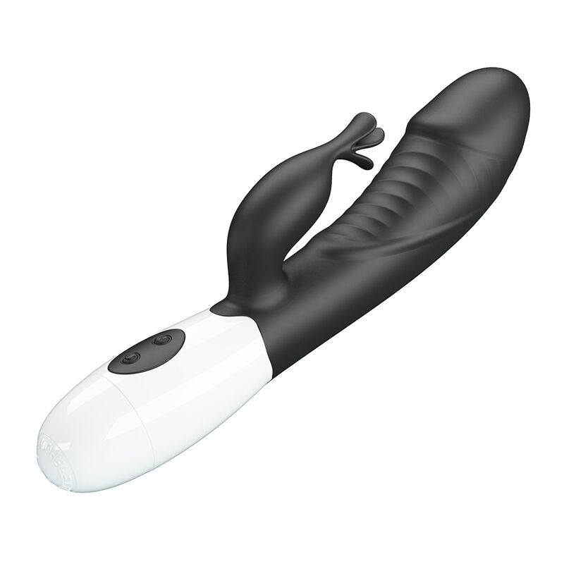 PRETTY LOVE - RASMUSSEN VIBRADOR RABBIT 30 FUNCIONES NEGRO - Imagen 8