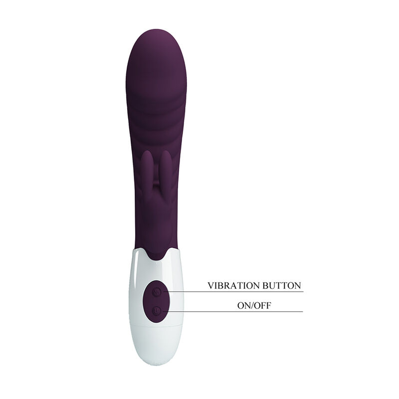 PRETTY LOVE - VIBRATEUR LAPIN NAUGHTY BUNNY 30 FONCTIONS VIOLET – Image 3