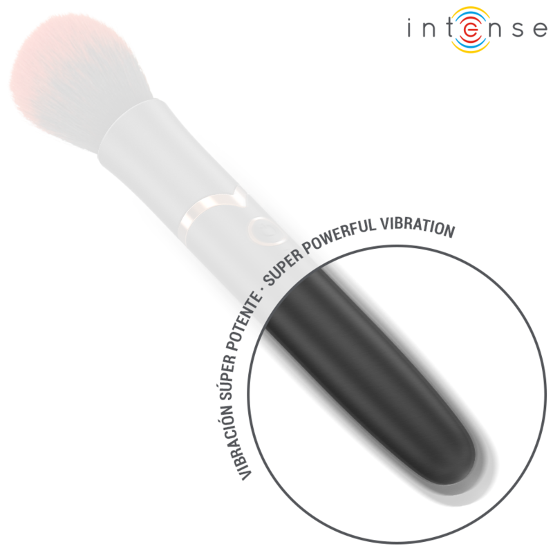 INTENSE - EMILIA VIBRADOR BROCHA 10 VIBRACIONES 16 CM - Imagen 2