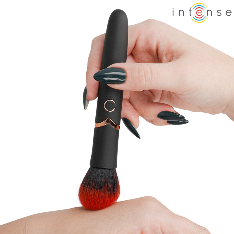 INTENSE - EMILIA VIBRADOR BROCHA 10 VIBRACIONES 16 CM - Imagen 3