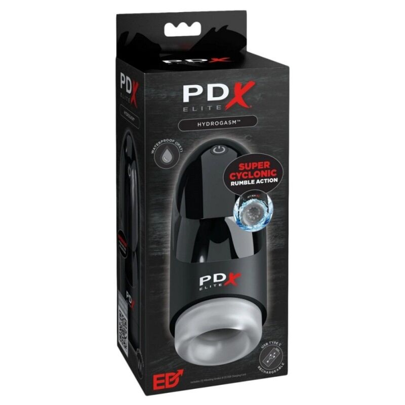 PDX ELITE - MASTURBADOR VIBRATÓRIO CICLONICO HIDROGASM 20 CM - Image 3