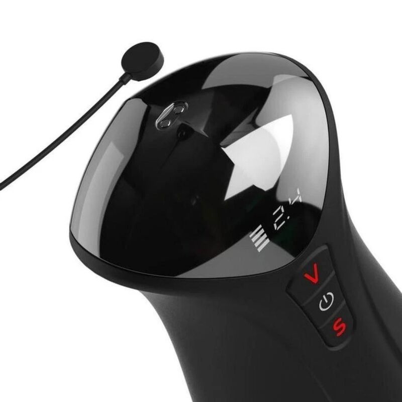 PDX ELITE - MASTURBADOR AUTOMÁTICO FAP-O-MATIC PRO XL VIBRADOR MARRÓN 34.9 CM - Imagen 5