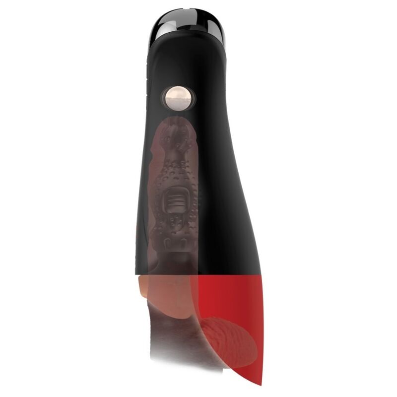 PDX ELITE - MASTURBADOR AUTOMÁTICO FAP-O-MATIC PRO XL VIBRADOR MARRÓN 34.9 CM - Imagen 4