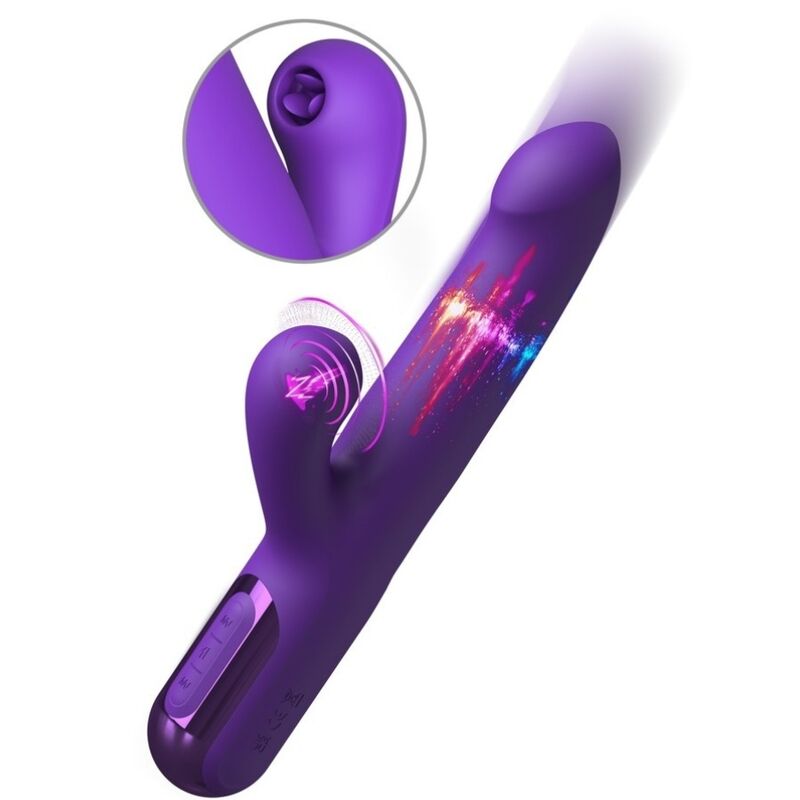 FANTASY FOR HER- VIBRATEUR SUPER SONIX THRUSTER LAPIN VIOLET – Image 2