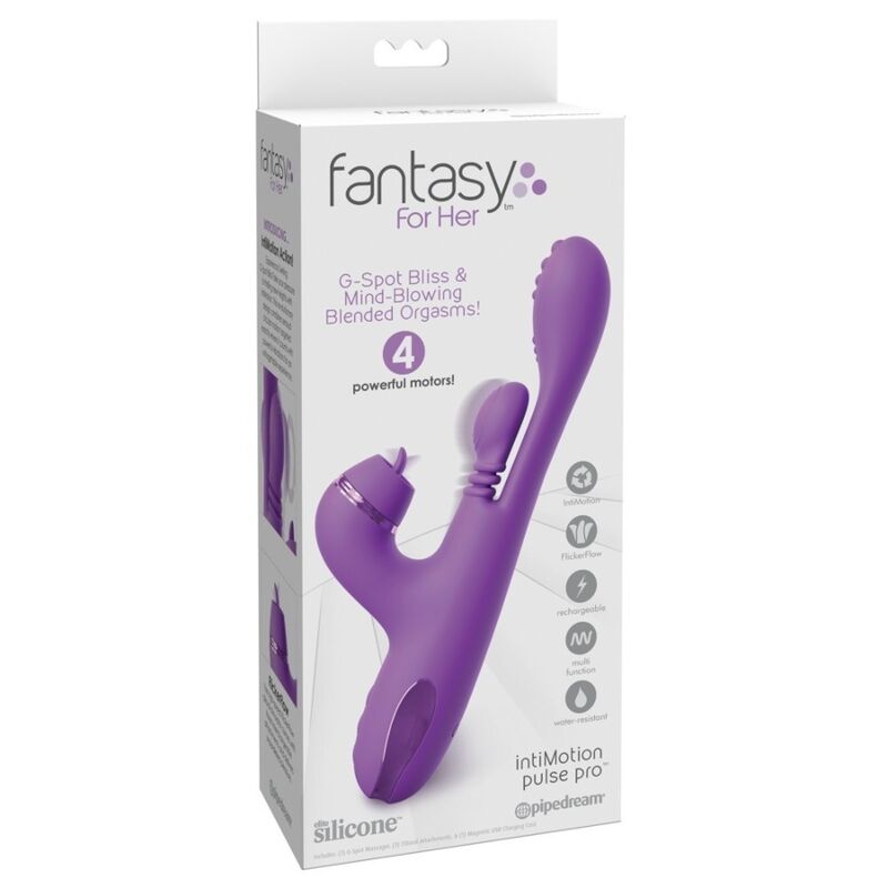 FANTASY FOR HER - VIBRATEUR LAPIN INTIMOTION PULSE PRO VIBE VIOLET – Image 8