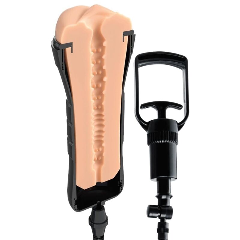 PDX EXTREME - WET PUSSIES SUPER SUCKER XXL LIGHT VAGINA STROKER WITH SUCTION 27.3 CM - immagine 2