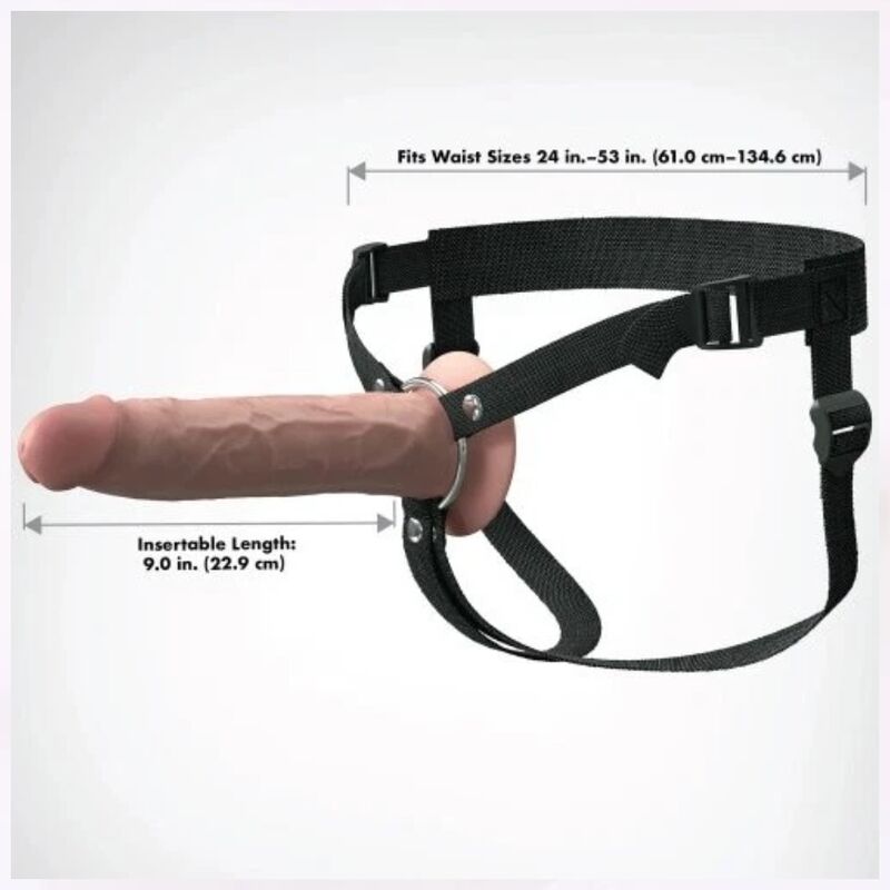 FANTASY X-TENSIONS - ARNÉS CON DILDO HUECO REALÍSTICO ELITE 24.1 CM - Imagen 5
