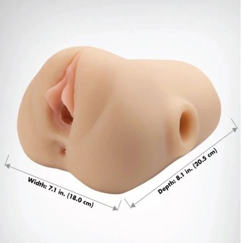 PDX PLUS - VISAGE RÉALISTE VAGIN PUSSY POUNDER SQUEEZE STROKER 18 CM – Image 7