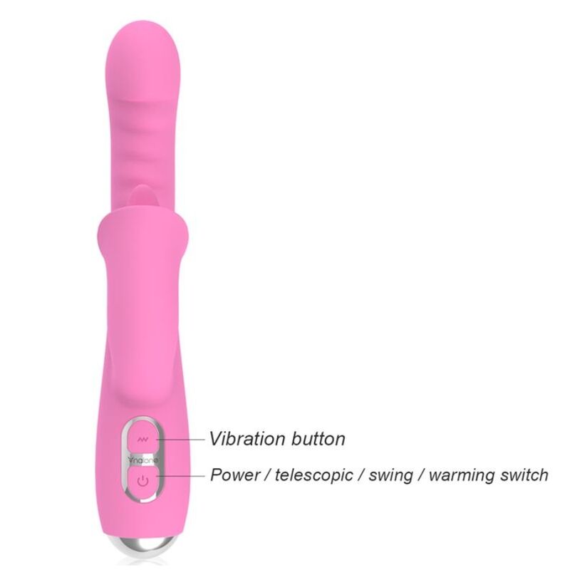 NALONE - T-MAY VIBRATEUR LAPIN MAGIC STICK ROSE – Image 7