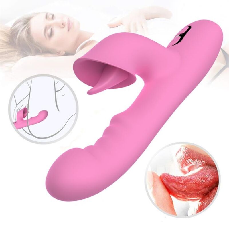 NALONE - T-MAY VIBRATEUR LAPIN MAGIC STICK ROSE – Image 2