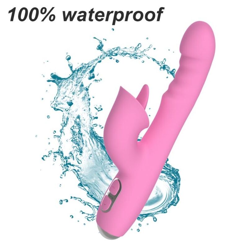 NALONE - T-MAY VIBRATEUR LAPIN MAGIC STICK ROSE – Image 4