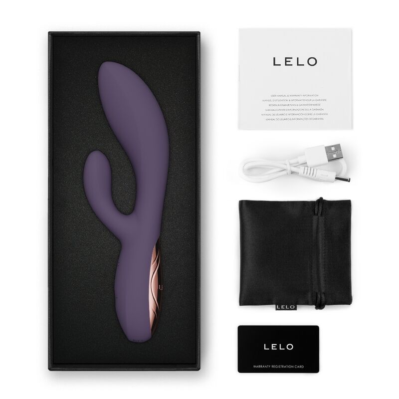LELO - INA THRUST RABBIT VIBRATEUR À POUSSÉE VIOLET – Image 11