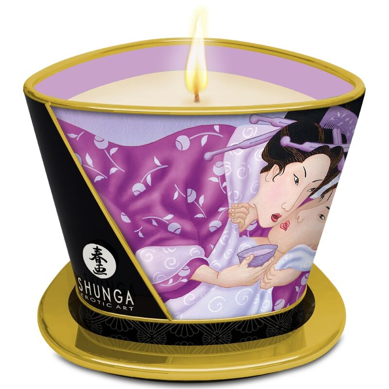 SHUNGA - MASSAGEKERZE LAVANDER 170 ML – Bild 3