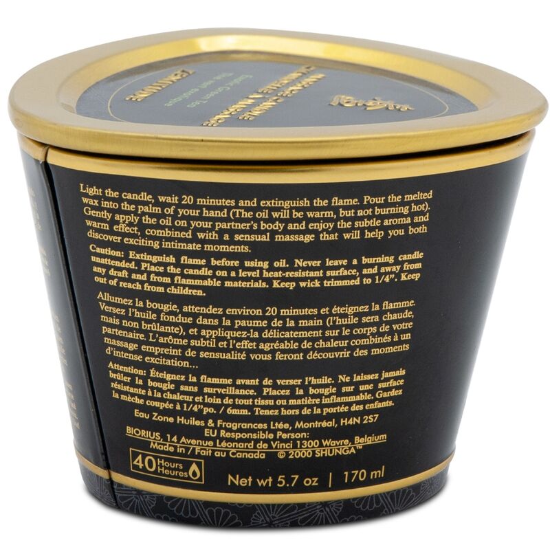 SHUNGA - MASSAGEKERZE LAVANDER 170 ML – Bild 4