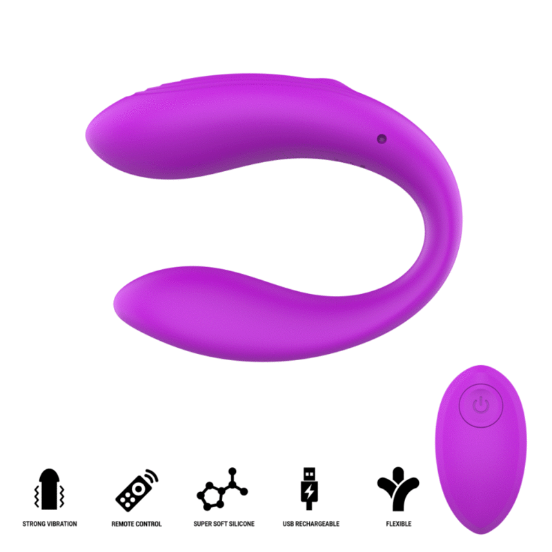 INTENSE - NORA STIMULATEUR À PINCE VIBRANTE VIOLET – Image 2