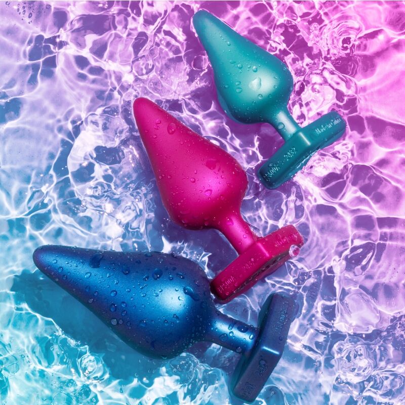ROMP - LUSTER KIT DE ENTRENAMIENTO ANAL S/M/L CON BASE EN FORMA DE CORAZÓN - Imagen 4