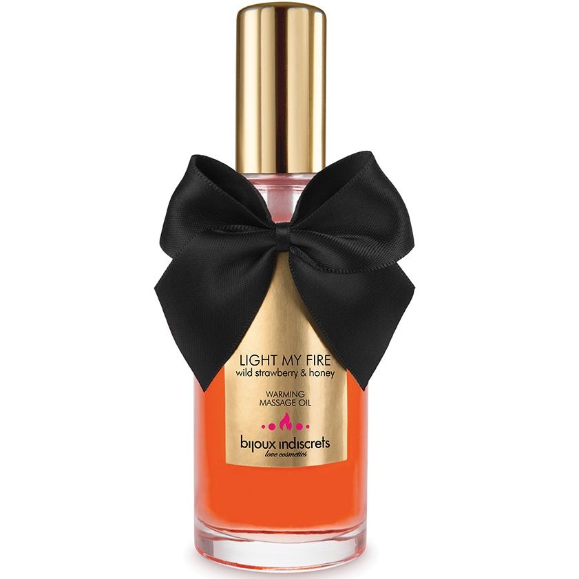 BIJOUX - HUILE DE MASSAGE EFFET CHALEUR ARÔME FRAISE – Image 3