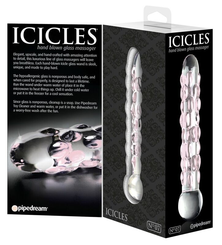 ICICLES - MASSAGGIATORE IN VETRO N. 07 - immagine 2