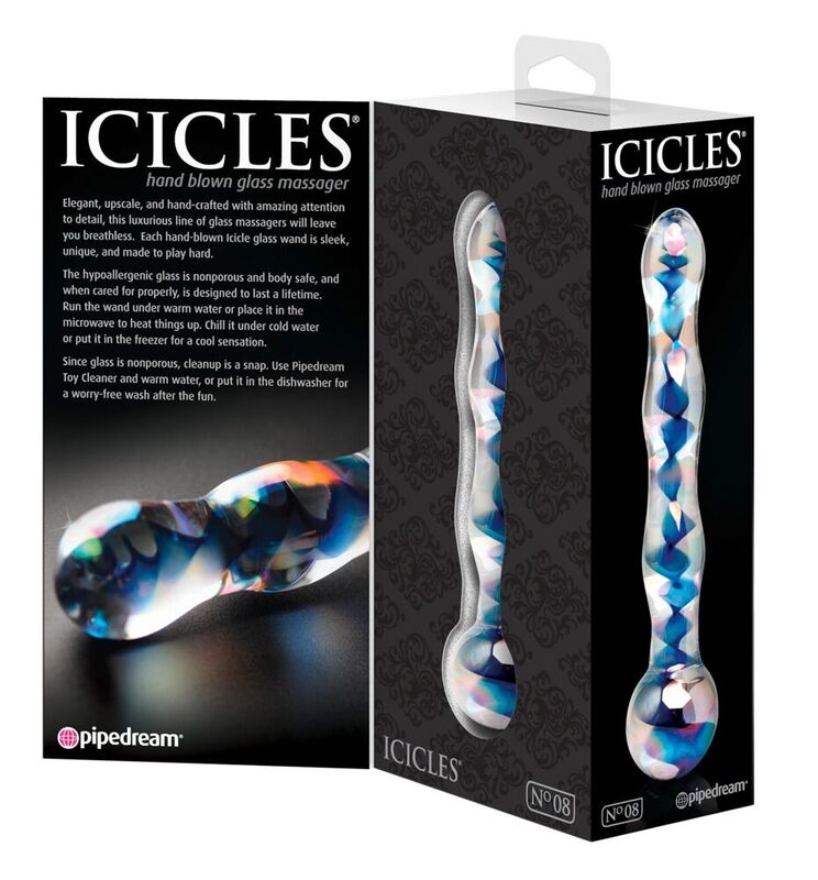 ICICLES - N. 8 MASAJEADOR DE VIDRIO - Imagen 5