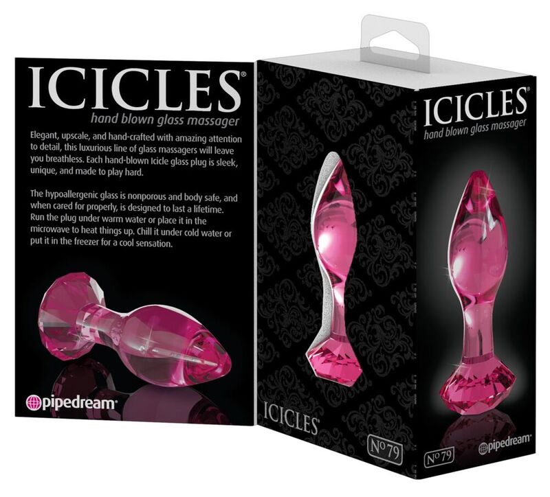 ICICLES - N. 79 PLUG ANAL EN VERRE – Image 4