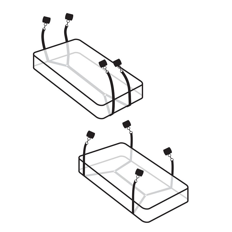 FETISH FANTASY LIMITED EDITION - WRAPAROUND MATTRESS RESTRAINTS - immagine 3