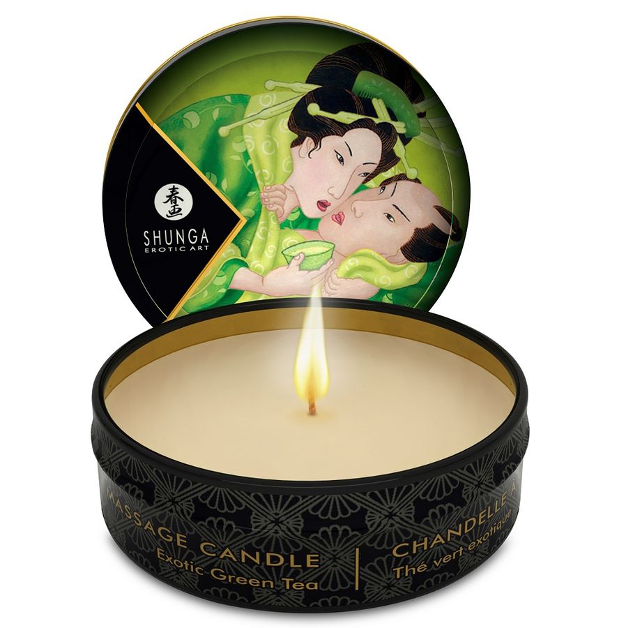 SHUNGA - MINI CARESS BY CANDLELIGHT DISPLAY VELAS MASAJE 24 UDS - Imagen 2