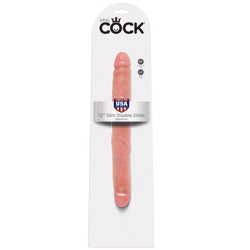KING COCK - SLIM DILDO DUPLO 30 CM - Image 2