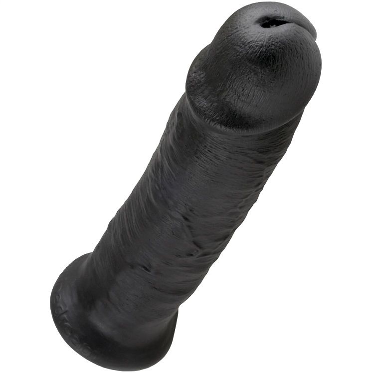 KING COCK - DILDO NERO 25 CM - immagine 2