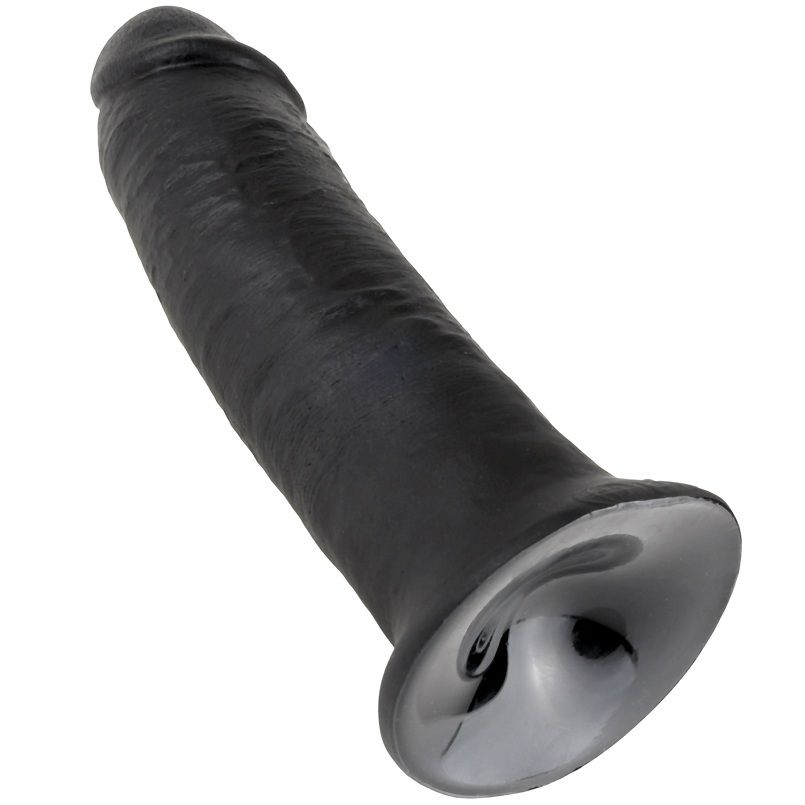 KING COCK - DILDO NERO 25 CM - immagine 3