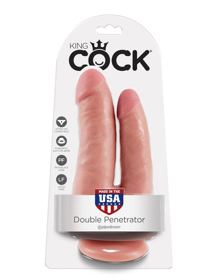 KING COCK - DOUBLE PENETRATOR FLEISCH – Bild 3