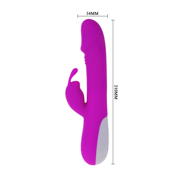 PRETTY LOVE - FLIRTATION VIBRATEUR ROBERT AVEC STIMULATEUR DE CLITORIS – Image 4
