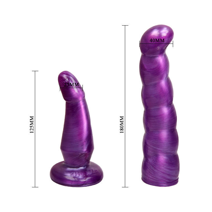 BAILE - HARNAIS ANAL ET VAGINAL FEMME LILAS GPOINT 17 CM – Image 6