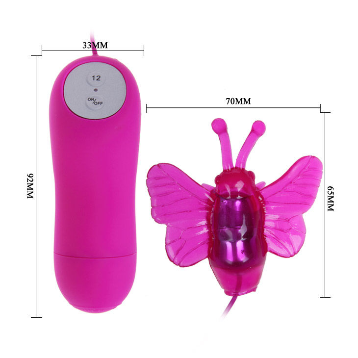 BAILE - VIBRATEUR STIMULATEUR PAPILLON MIGNON SECRET 12V – Image 6