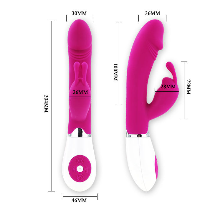 PRETTY LOVE - FLIRTATION VIBRATOR WITH RABBIT GENE - Image 6