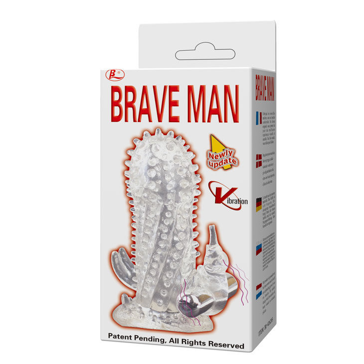 BAILE - ESTENSIONE DEL PENE VIBRATORE BRAVE MAN RABBIT - immagine 5
