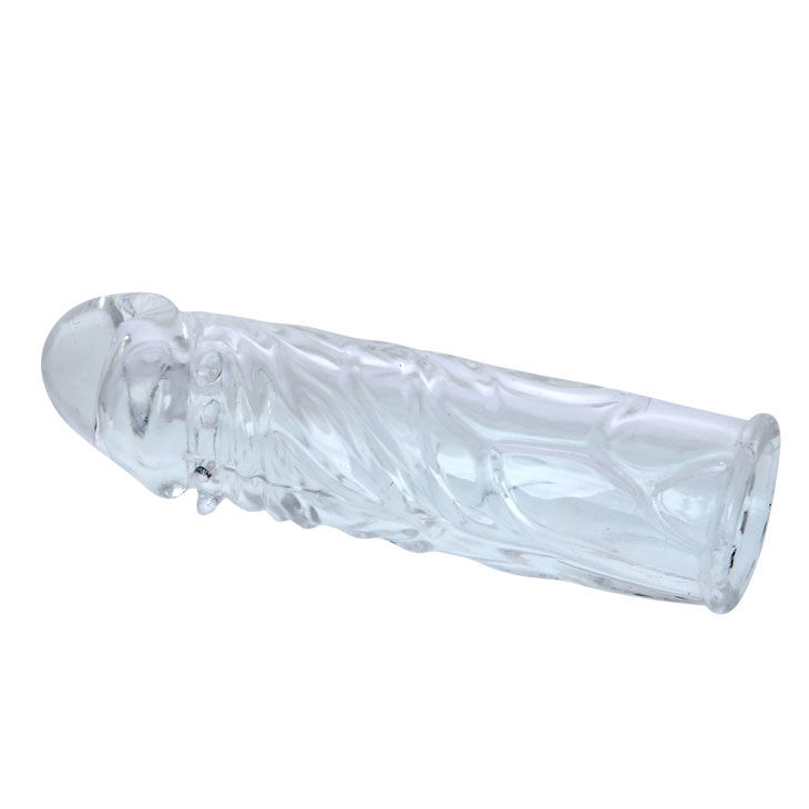 BAILE - COPERTURA PENE IN SILICONE STIMOLANTE ROSA 13 CM - immagine 3