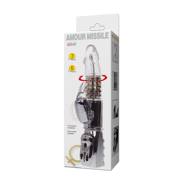 BAILE - ROTATEUR TRANSPARENT MISSILE AMOUR 26.5 CM – Image 8